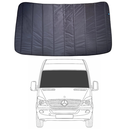 Mercedes Sprinter Magnetic Thermal Blackout Window Blinds (2007–Present)