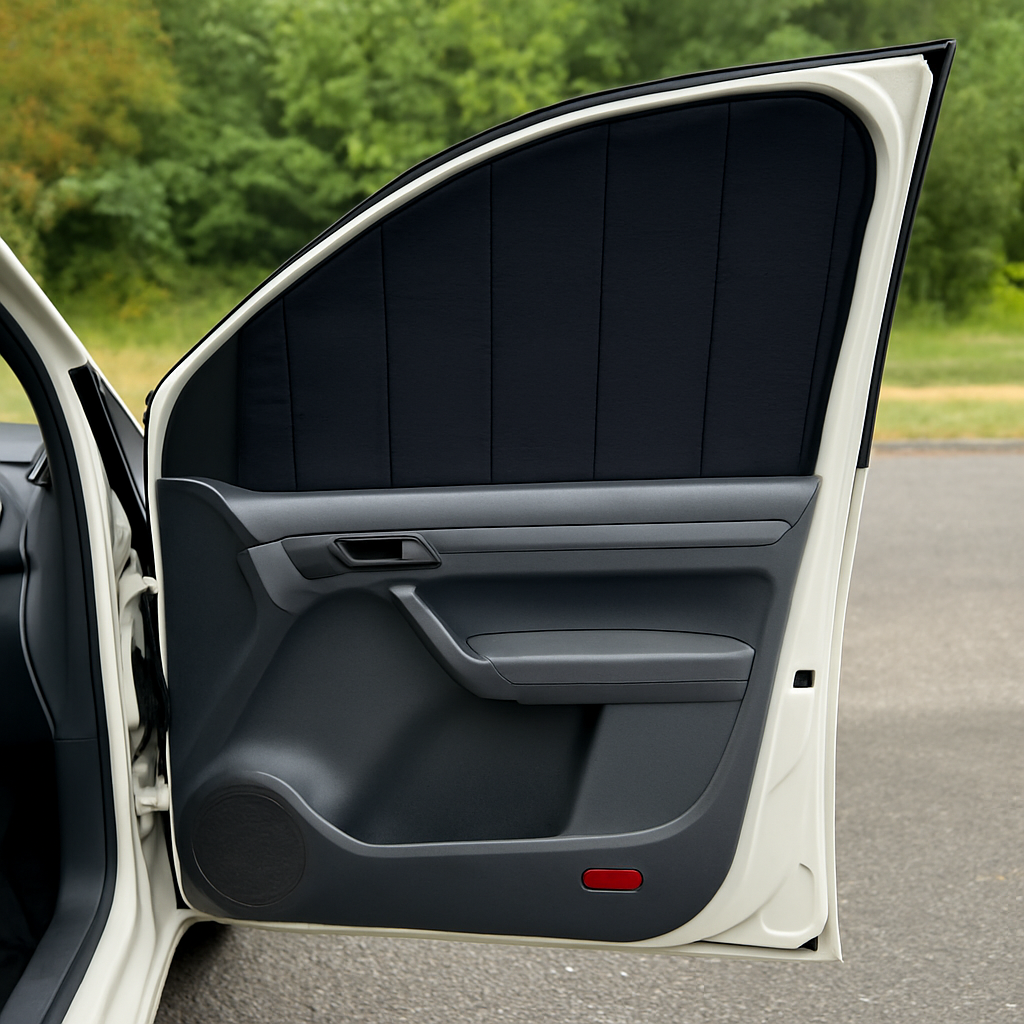 VW Caddy 2003–2020 Magnetic Thermal Blinds | Blackout Insulated Window Covers for Vans & Campers – ZÉAUSA Van Gear
