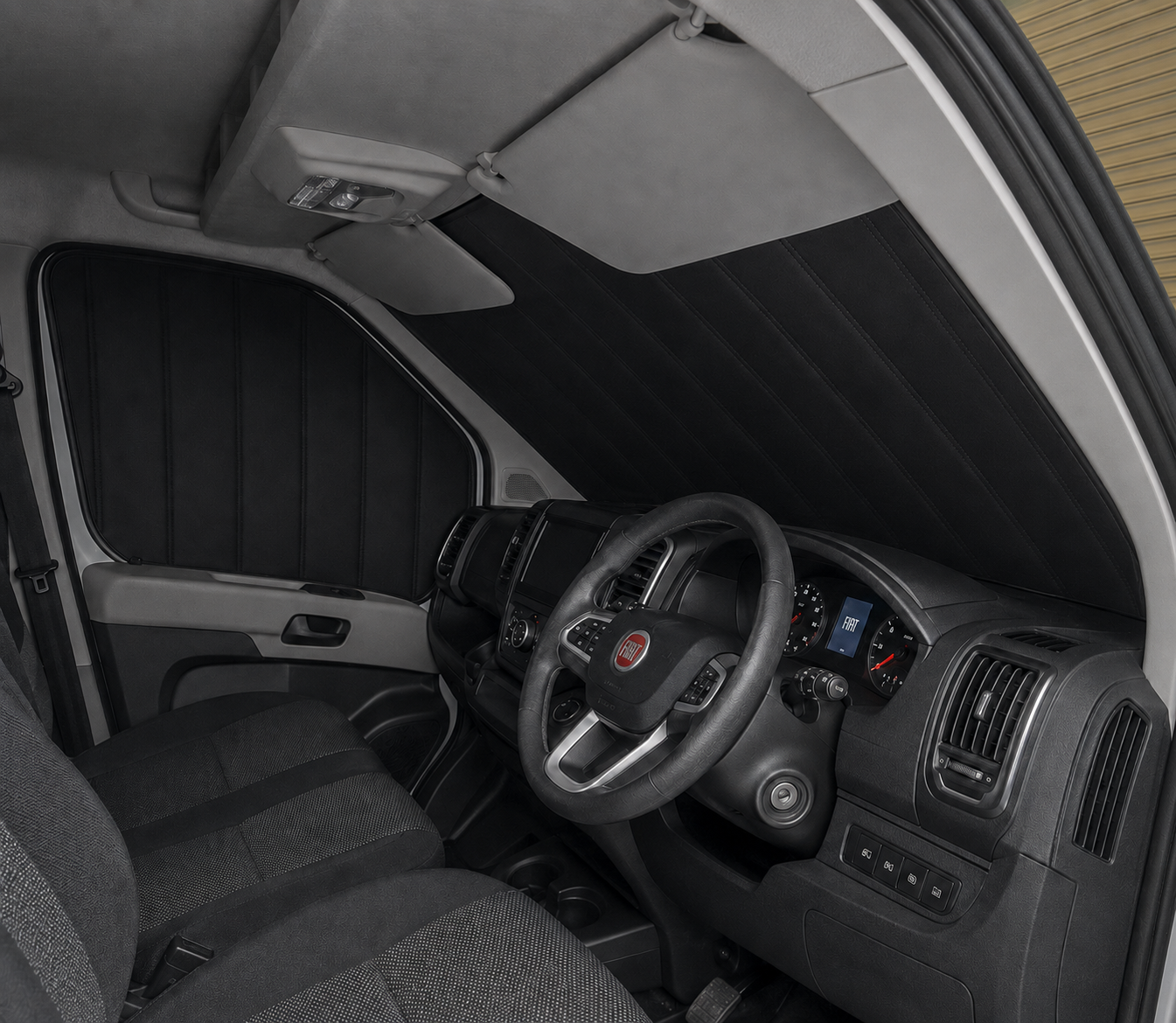 Citroen Relay, Fiat Ducato & Peugeot Boxer Magnetic Thermal Van Window Blinds | Custom Fit Blackout Insulated Shades | ZÉAUSA Van Gear