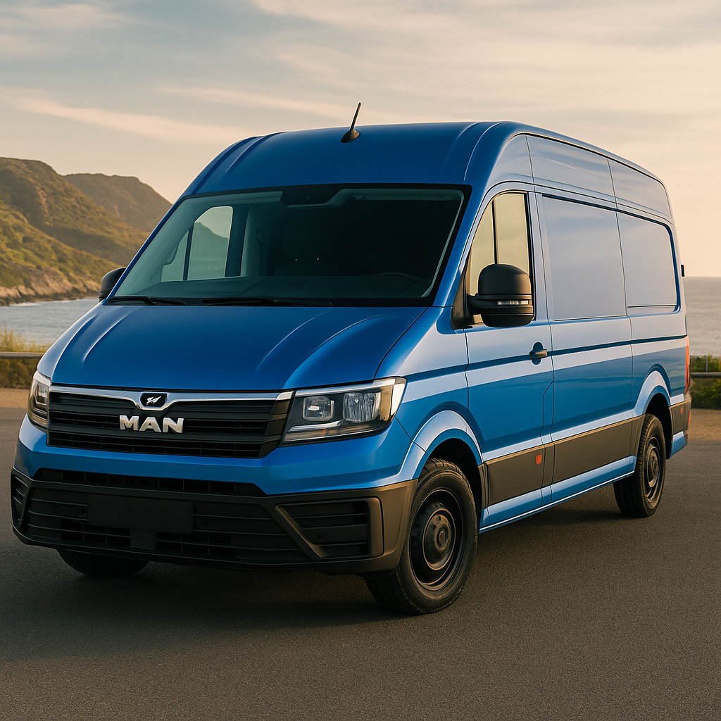 MAN TGE / VW Crafter 2017+ Magnetic Thermal Blinds – Black Blackout Internal Window Covers– ZÉAUSA Van Gear