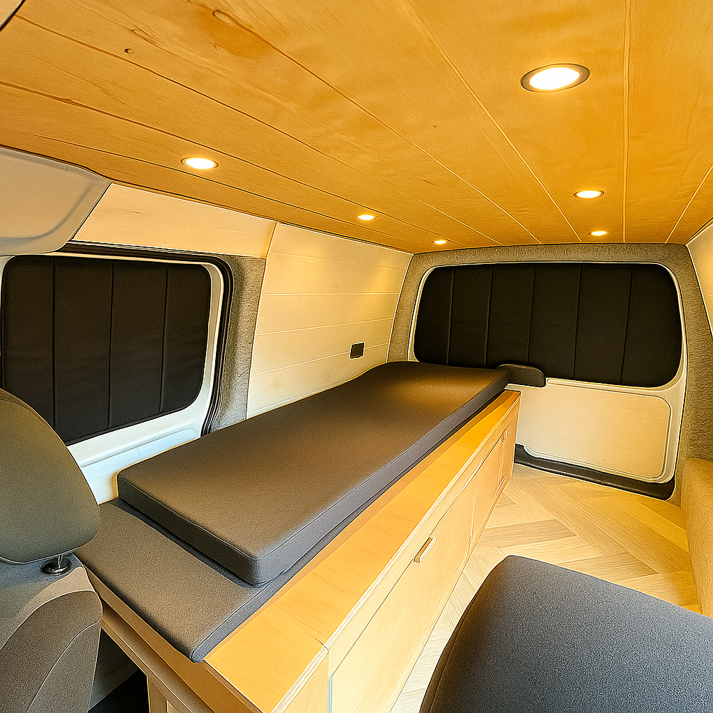 VW Caddy 2003–2020 Magnetic Thermal Blinds | Blackout Insulated Window Covers for Vans & Campers – ZÉAUSA Van Gear