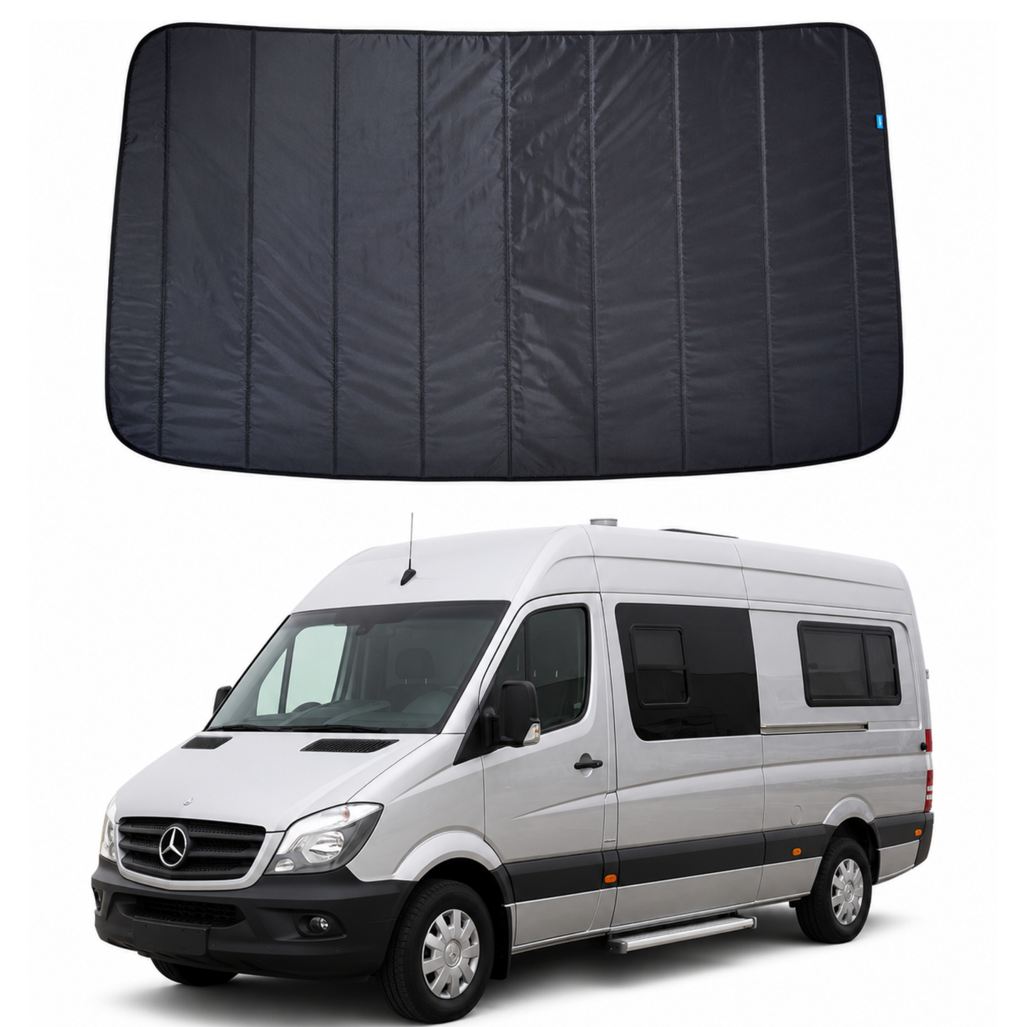 Mercedes Sprinter 2007–Present Magnetic Thermal Blinds | Blackout Insulated Window Covers for Campervans & Caravans – ZÉAUSA Van Gear