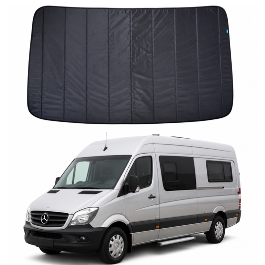 Mercedes Sprinter 2007–Present Magnetic Thermal Blinds | Blackout Insulated Window Covers for Campervans & Caravans – ZÉAUSA Van Gear